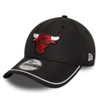 Bone Unissex New Era 9FORTY Chicago Bulls NBA Preto-60691228- -1-